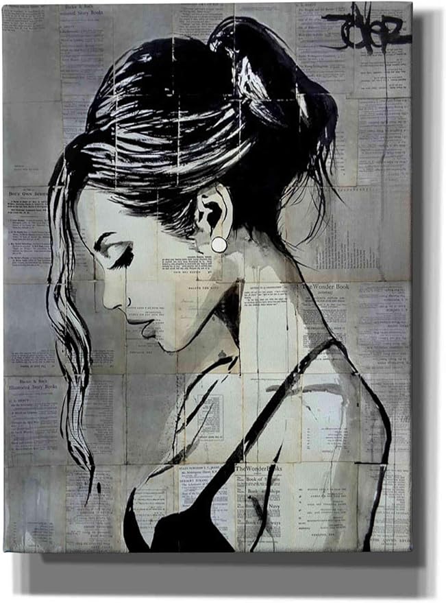 Epic Graffiti 'Being' by Loui Jover, Canvas Wall Art, 12"x16"