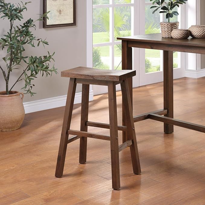 Boraam Sonoma Stool, Chestnut