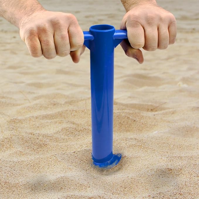Plastic Beach Umbrella Sand Anchor, Rust-Free and Extra-Tough