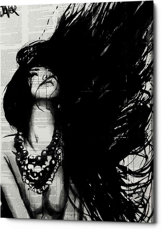Epic Graffiti 'Amazonia' by Loui Jover, Canvas Wall Art, 18"x26"