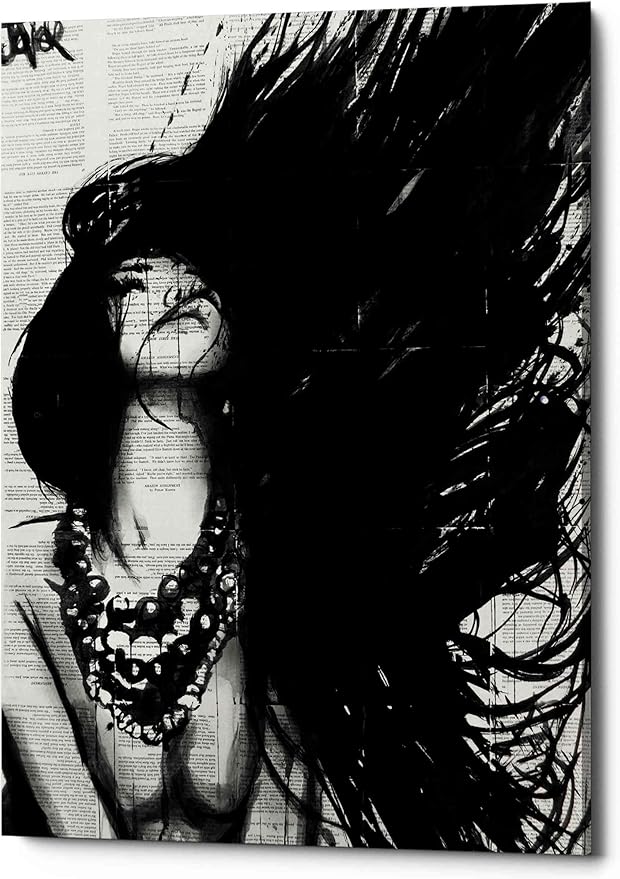 Epic Graffiti 'Amazonia' by Loui Jover, Canvas Wall Art, 26" x34'