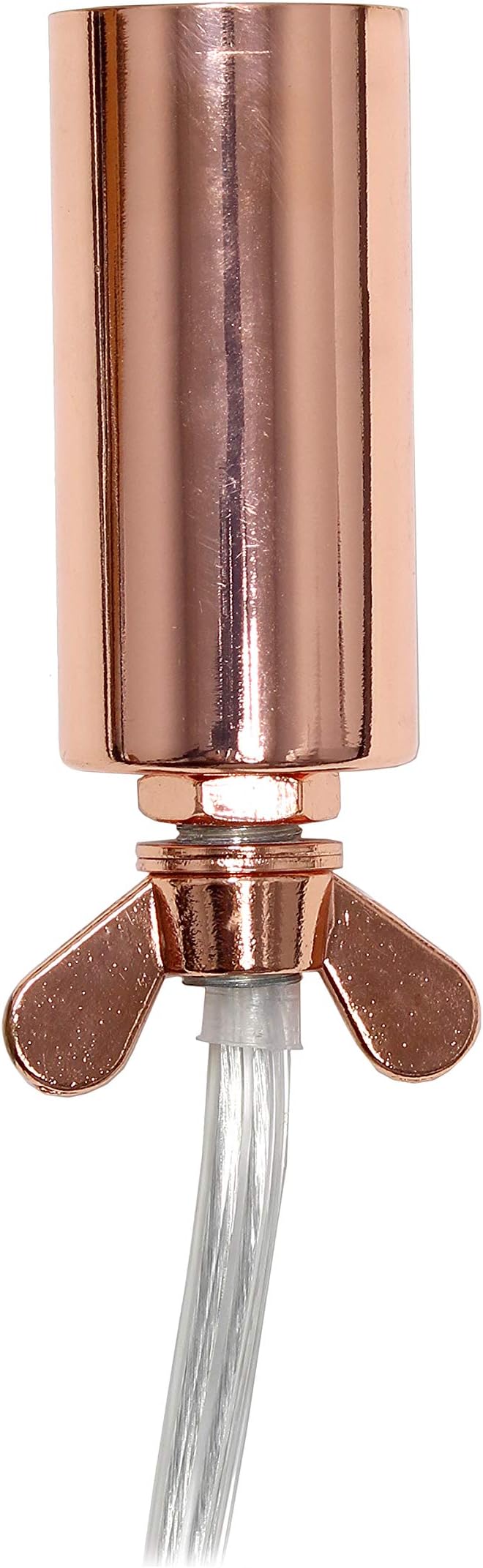 Elegant Designs LT1067-RGD 10" Elipse Crystal Collection Metal Crystal Ball Sequin Table Desk Lamp for Accent Lighting, Décor, Living Room, Rose Gold