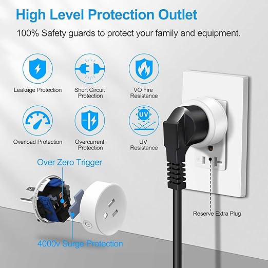 Greencycle Garbage Disposal Wireless Switch Kit,On/Off Switch with Remote Magnetic Base,Air Switch Replacement with No Wiring,No Drilling On Sink Top,500FT RF Range,15A/1500W for Household Appliances