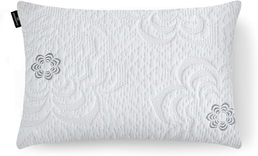 PranaSleep Dharma Adjustable Latex Pillow, Back, Stomach, and Side Sleeper Pillows for Adults, Bedding Essentials for Hot Sleepers, King Size, 36" L x 17" W x 6" H