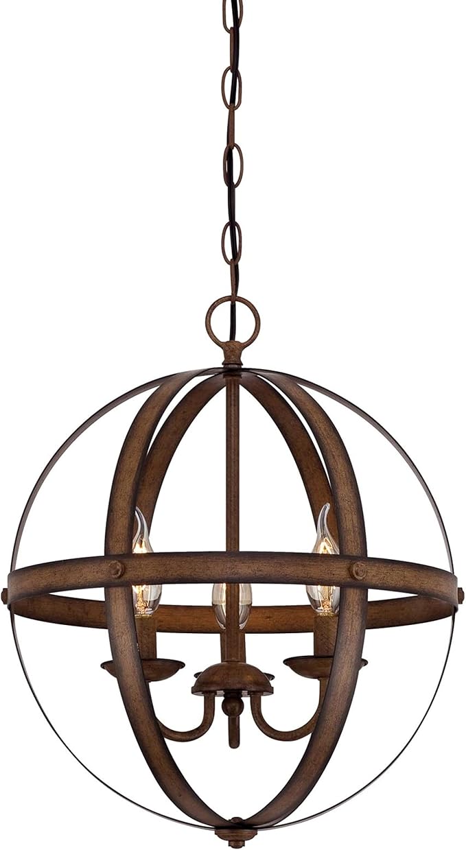Westinghouse 6328300 Stella Mira Six-Light Indoor Chandelier, Brushed Nickel Finish, 6