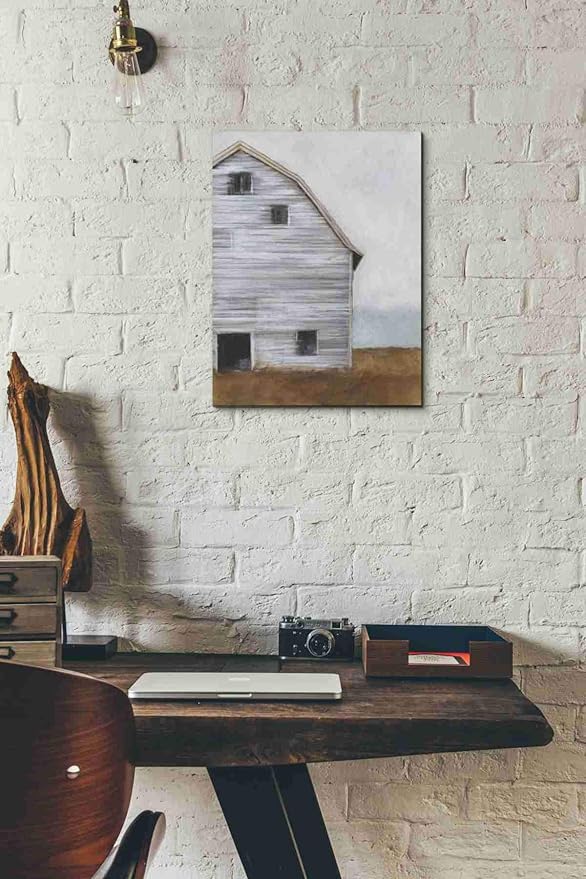 Epic Graffiti 'Abandoned Barn I' by Ethan Harper Canvas Wall Art, 12"x16"