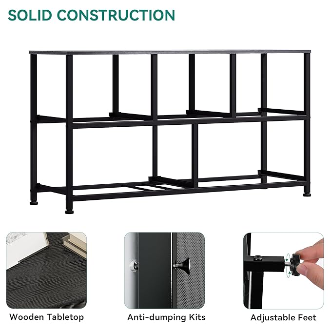 YITAHOME Dresser for Room with 5 Drawers - Fabric Storage Tower, Long Fabric Dresser, Organizer Unit for Closet, Hallway