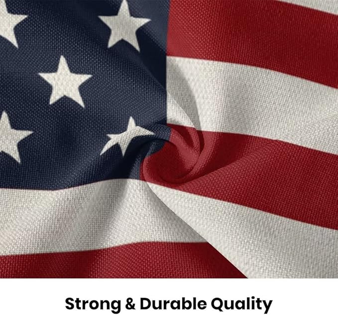 BETGINY 4th of July Pillow Covers 18x18 Set of 2, American Flag Patriotic Decorations Throw Pillow Covers Linen Farmhouse Independence Day Cushion Case for Couch Sofa Summer Home Outdoor Decor