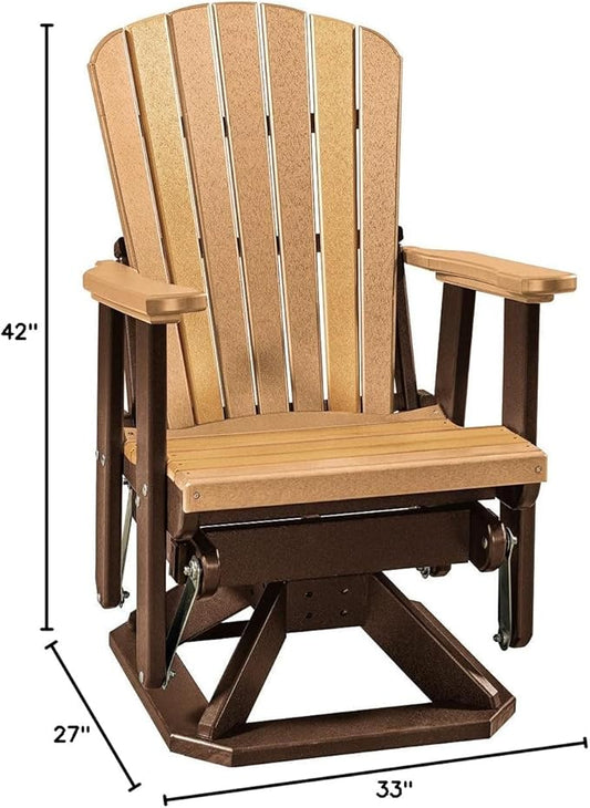 American Furniture Classics OS Home and Office 510CTB Swivel Glider, One Size, Cedar/Tudor Brown