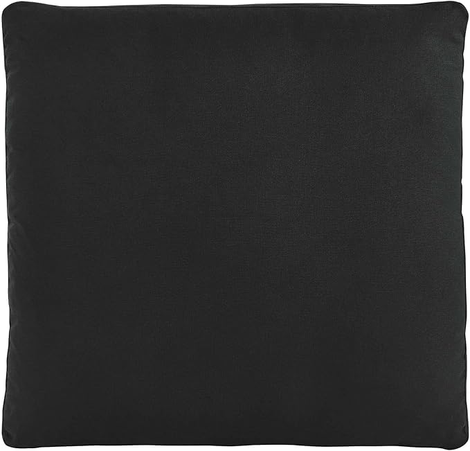 Modway Modular Sofa Commix Down-Filled Overstuffed Upholstered Sectional Sofa Ottoman in Black