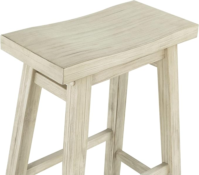 Boraam Sonoma Backless Saddle Counter Stool - Sawgrass Finish