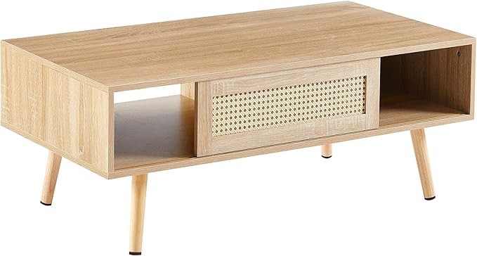 Ball & Cast 60" Sideboard Buffet Cabinet with Storage,Farmhouse Coffee Bar Cabinet with Bottom Shelf,2 Glass Cabinets & 2 Drawers,Wood Side Board Table with Tapered Legs for Living Room,Antique Grey