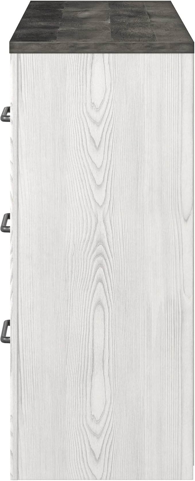 Signature Design by Ashley Gerridan Coastal 6 Drawer Dresser, Two Tone White