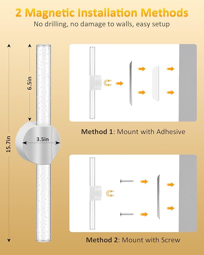 White Rechargeable Wall Sconces Set of 2, White Battery Operated Wall Sconce Set with Remote & Touch, Wireless Wall Sconces Set of Two for Bathroom Bedroom Living Room Decor