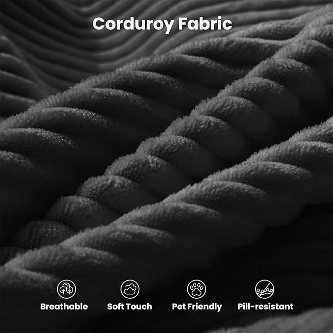 JUIKURY Folding Sofa Bed, Convertible Sleeper Chair with Pilow Foldable Matress, 2 in 1 Pull Out Loveseat Sofa Portable Fold Out Chair Bed Floor Couch Lounge for Living Room (Black, Full)