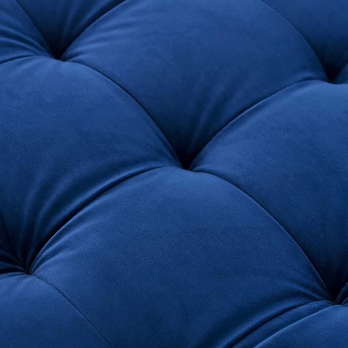 Modway EEI-3764-NAV Valour Performance Velvet Sofa, Navy