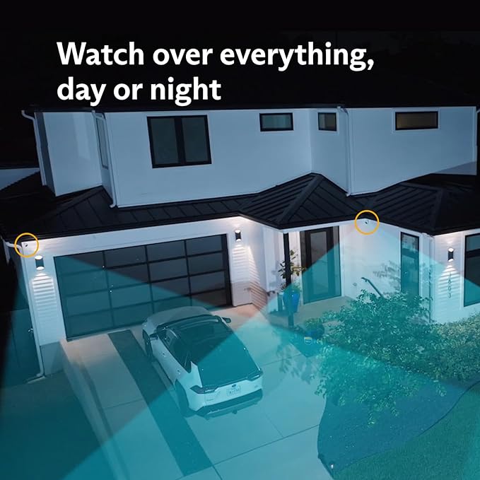 SimpliSafe Outdoor Security Camera Series 2, 1080p Wireless and Wired Home Security Camera - Compatible with Gen 3 System