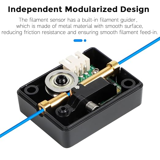 Creality Official Ender 3 V3 SE Filament Runout Sensor, Smart Filament Sensor Break Detection Module Detector for Creality Ender 3 V3 SE/Ender 3 V3 KE 3D Printers