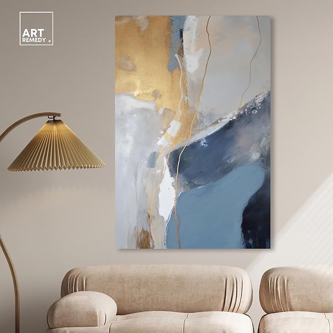 Art Remedy This Close Canvas Timeless Abstract Wall Art, Gallery Wrapped, 36" x 54"