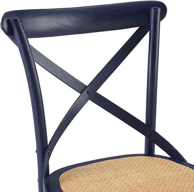 Modway Gear Dining Side Chair, Midnight Blue