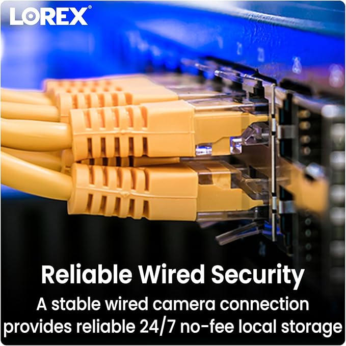 Lorex Outdoor 4K IP Add-On Metal Dome Security Camera | NVR Add-On | Smart Motion Detection | 2-Way Talk | Color Night Vision | IP67 Waterproof | Requires Recorder