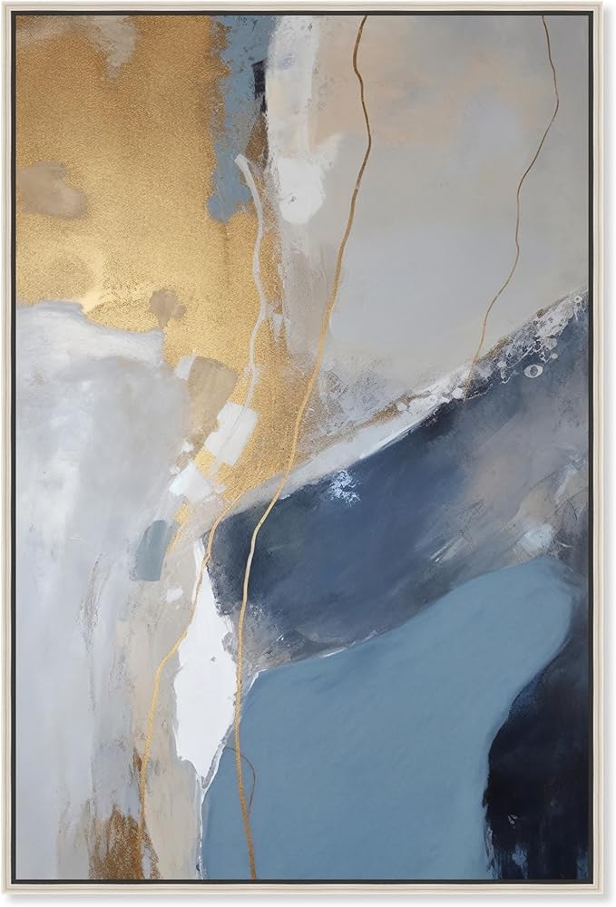 Art Remedy This Close Canvas Timeless Abstract Wall Art, Silver Frame, 10" x 15"