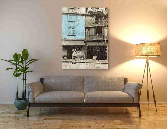Epic Graffiti 'Almost At The End' by DB Waterman, Canvas Wall Art, 40"x54"
