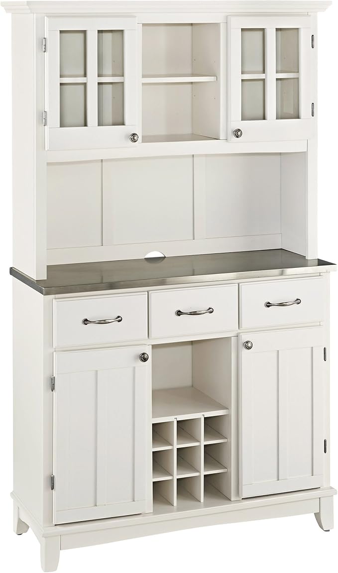 homestyles Server sideboards-buffets-credenzas, Hutch, Off White