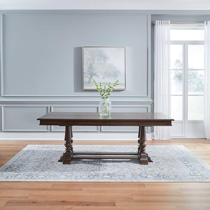 Liberty Furniture Arden Road Dining Room Trestle Table - Satin Cherry