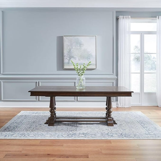 Liberty Furniture Arden Road Dining Room Trestle Table - Satin Cherry