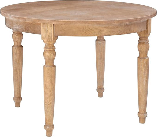 Linon Table, Light Natural Brown, 42 x 42 x 30