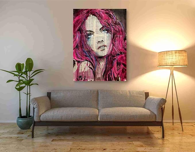 Epic Graffiti 'Incinerate' by Loui Jover, Canvas Wall Art, 40"x54"