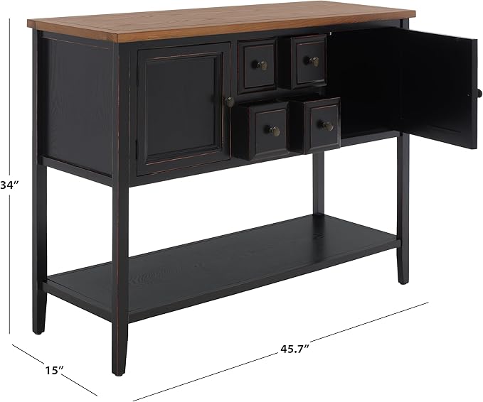 Safavieh American Homes Collection Charlotte Medium Oak Sideboard