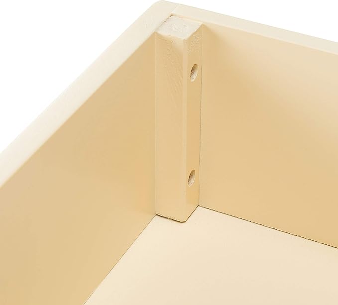 Safavieh American Homes Collection Maxine Vintage Cream Accent Table,Vanilla