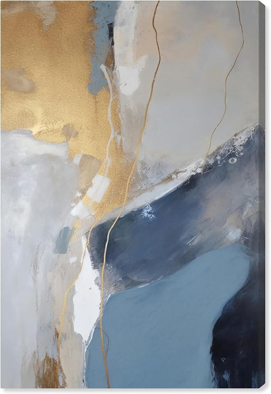 Art Remedy This Close Canvas Timeless Abstract Wall Art, Gallery Wrapped, 24" x 36"