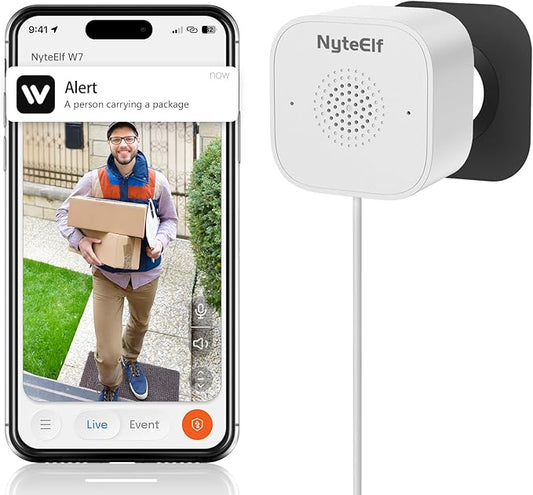 3MP Window Cameras for Home Security,Security Camera, 2K Full Color Night Vision, AI Human & Motion Detection, 24/7 Recording, Two-Way Audio, Easy Installation (White)