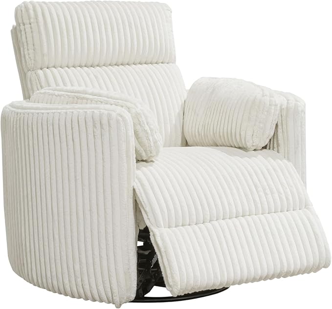 Parker Living Radius - Mega Ivory Power Reclining Sofa Loveseat and Recliner