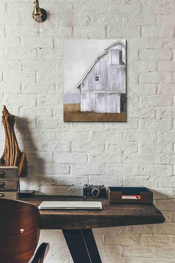Epic Graffiti 'Abandoned Barn II' by Ethan Harper Canvas Wall Art, 12"x16"