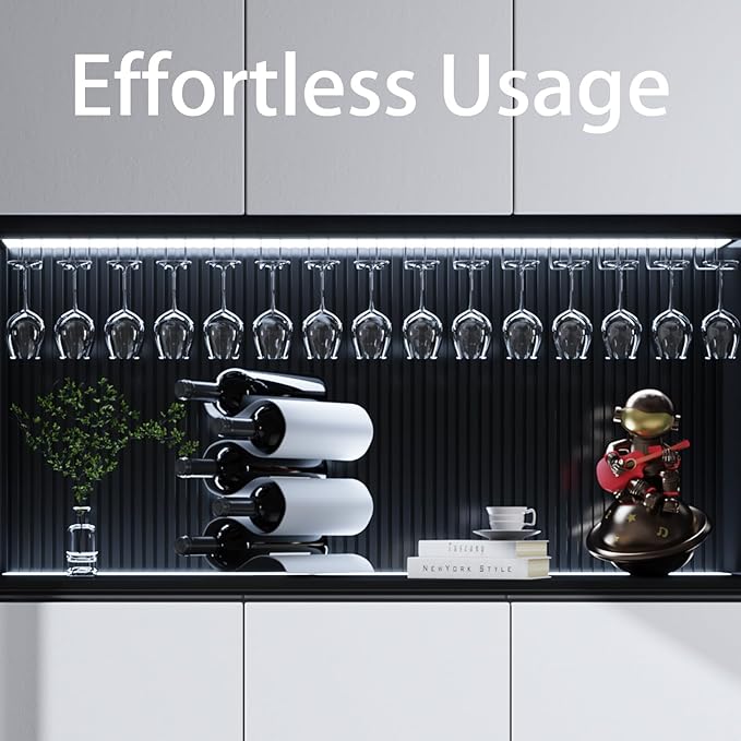 White Wine Rack Countertop, Modern Metal Wine Rack for Inside Cabinet, Minimalist Small Wine Holder Tabletop, 5 Bottle Wine Display Stand for Wine Storage Organizer Home Kitchen Bar