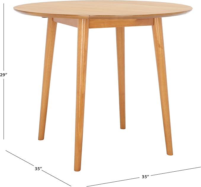 Safavieh Home Collection DTB1401 Table, Light Oak