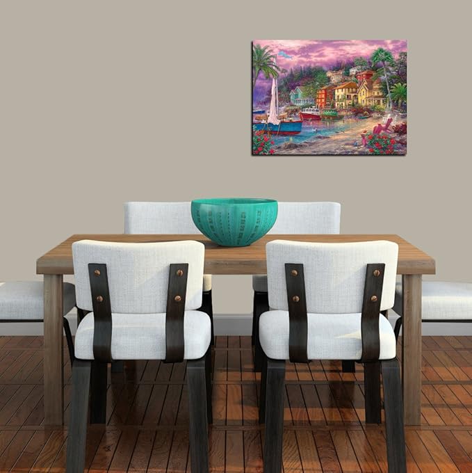 Cortesi Home 'On Golden Shores' by Chuck Pinson, Canvas Wall Art, 40" x 54"