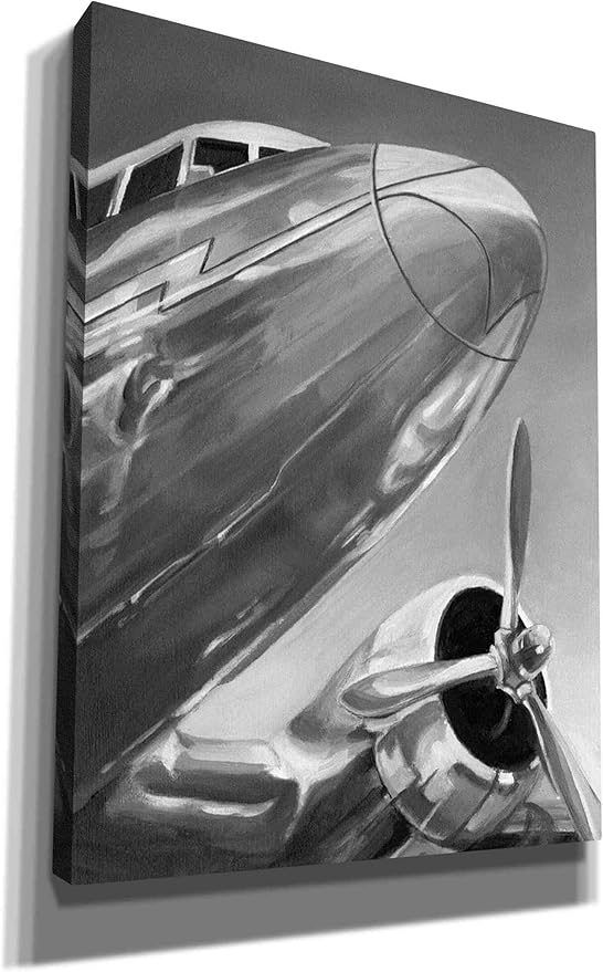 Epic Graffiti 'Aviation Icon I' by Ethan Harper Canvas Wall Art, 18"x26"