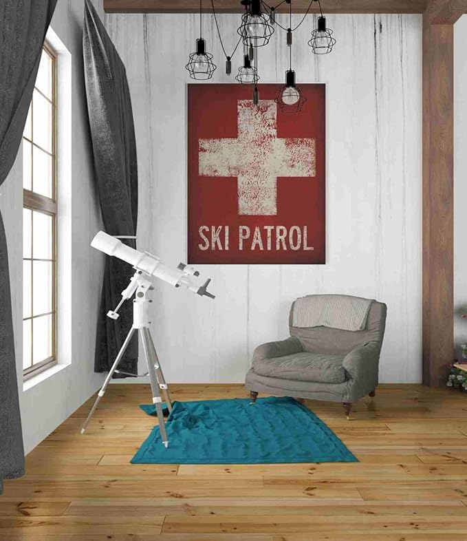 Epic Graffiti 'Ski Patrol' by Ryan Fowler, Canvas Wall Art, 26"x34"