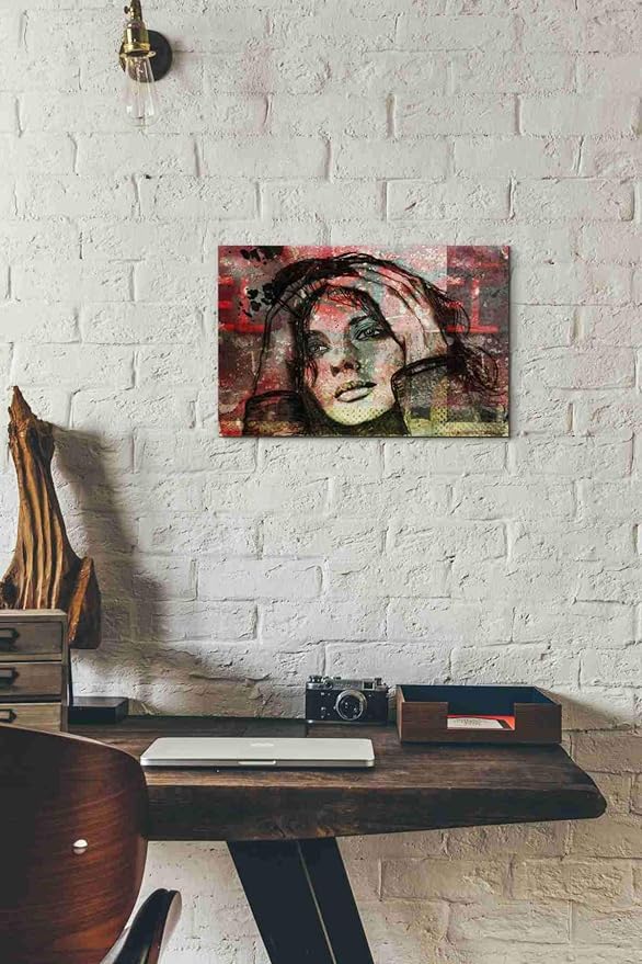 Epic Graffiti 'Daydream' by DB Waterman, Canvas Wall Art, 18"x12"