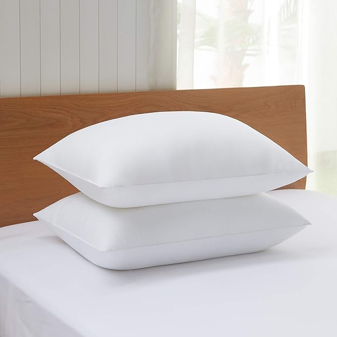 Acanva Bed Pillows for Sleeping 2 Pack with Luxury Hotel Quality, Super Plush 3D Fiber Filling, Top-end Microfiber Cover for Side Stomach Back Sleepers