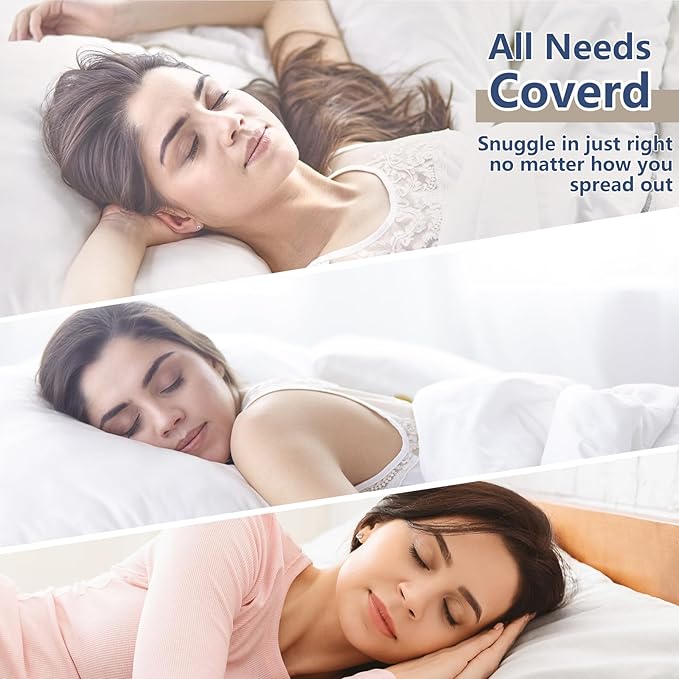 CozyLux Pillows Standard Size Set of 2, Soft Supportive 3D Down Alternative Bed Pillow for Sleeping 2 Pack Black, Luxury Hotel Quality Gusseted Bedding Pillow for Back, Stomach or Side Sleepers 18x26