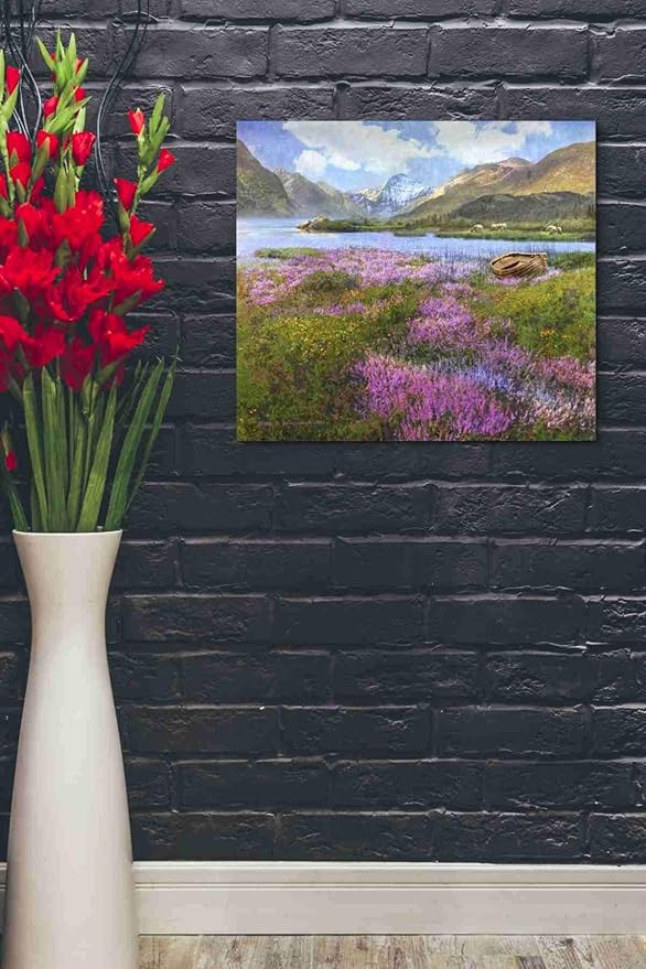 Epic Graffiti 'Heather Scotland' by Chris Vest, Canvas Wall Art, 24"x20"
