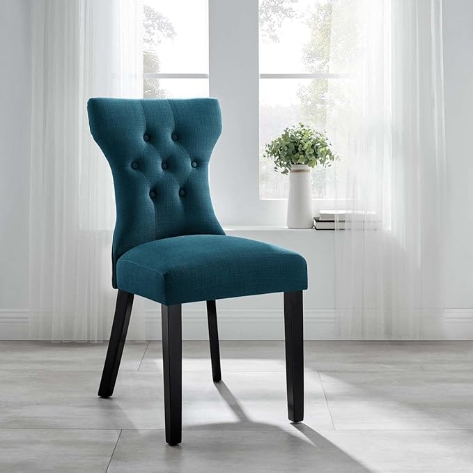 Silhouette Dining Side Chair in Azure