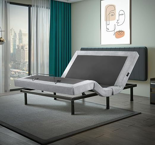 Full Adjustable Bed Base | Full Body Massage | USB Ports | Zero Gravity | Anti-Snore | Memory Positions | Under Bed Lighting | Wireless Remote | Zero Clearance