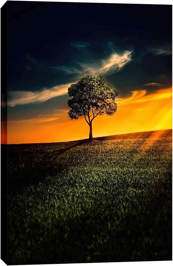 Epic Graffiti 'Alone in Peace' Canvas Wall Art, 40" x 60"